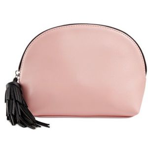 Macys Blush Pink Cosmetics Bag